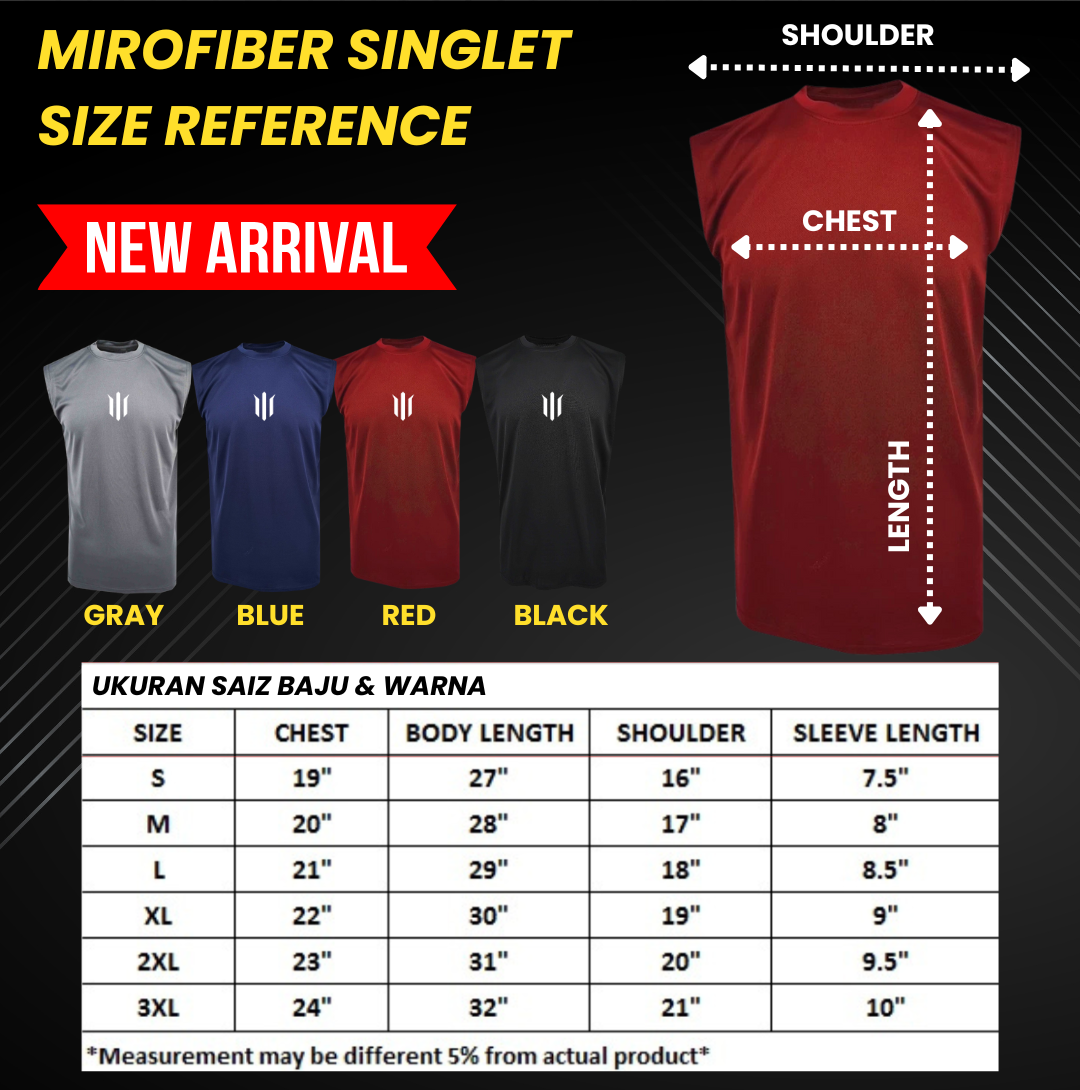 Ultra Tee Microfiber Singlet Men